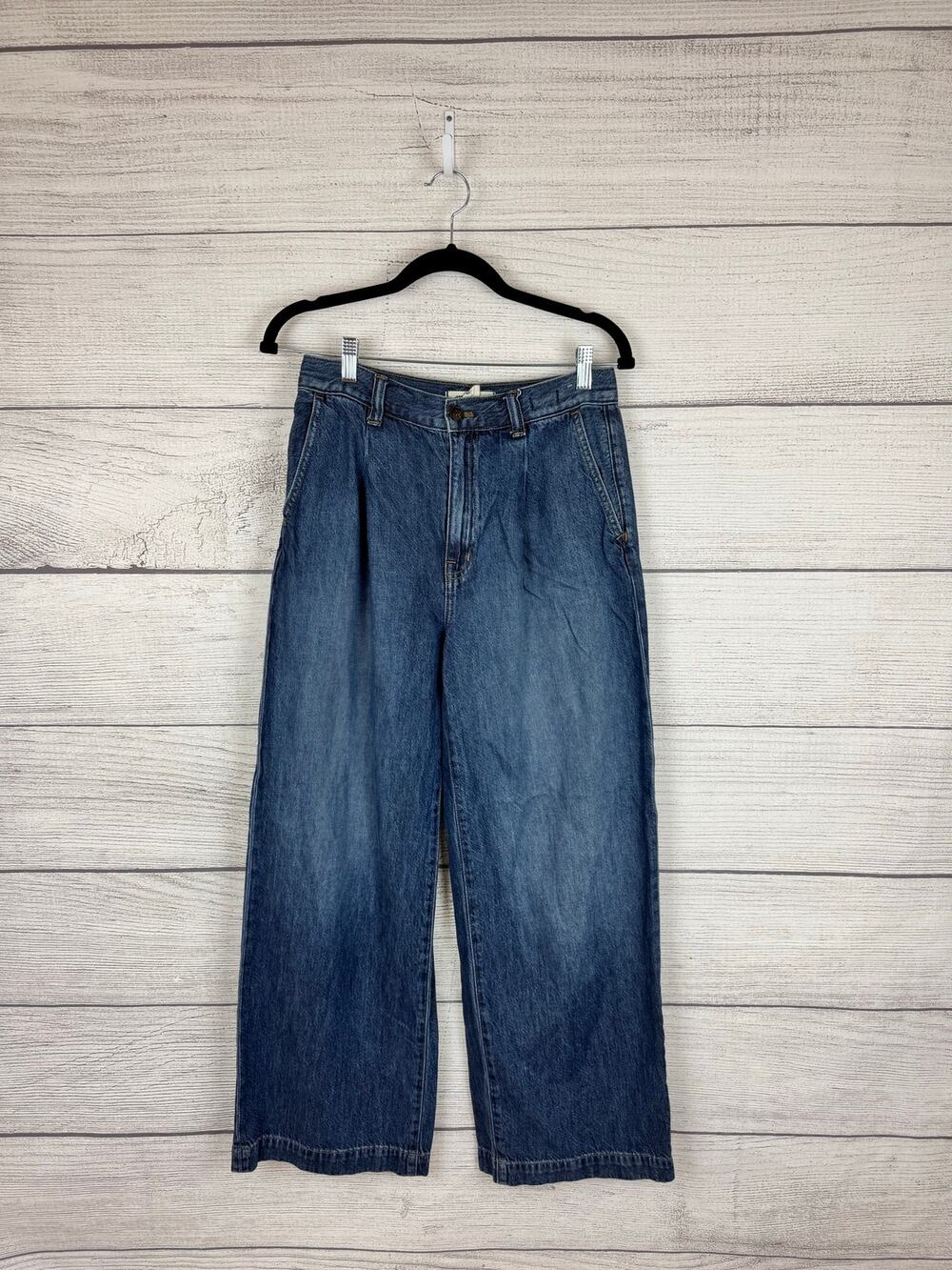 Madewell Women's The Harlow Wide leg Jeans Size 27